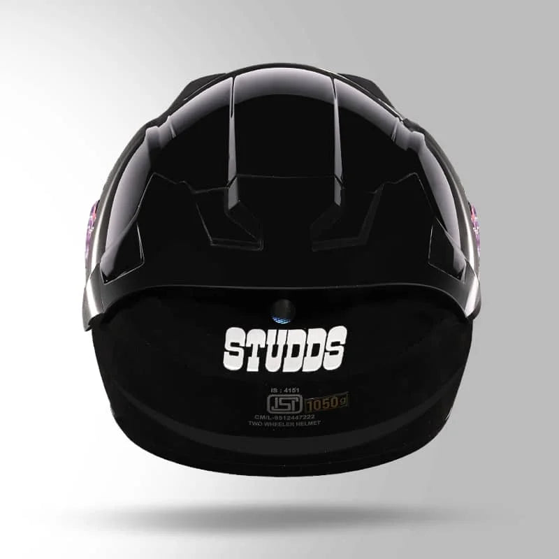 STUDDS RAIDER SUPER (GLOSS BLACK) HELMET