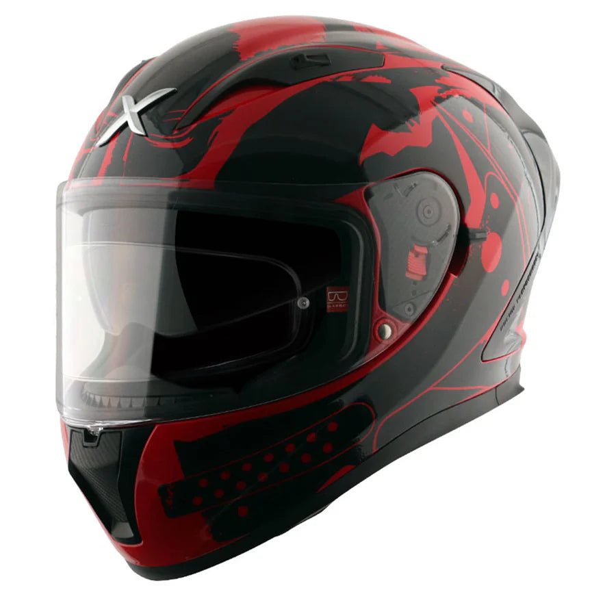 AXOR STREET DC BATMAN HELMET (Gloss Red) - AlwaysRiding