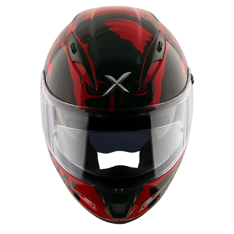 AXOR STREET DC BATMAN HELMET (Gloss Red) - AlwaysRiding