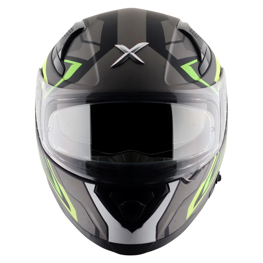 AXOR APEX ROADTRIP HELMET (Dull Black Neon) - AlwaysRiding