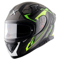 AXOR APEX ROADTRIP HELMET (Dull Black Neon) - AlwaysRiding