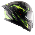 AXOR APEX ROADTRIP HELMET (Dull Black Neon) - AlwaysRiding