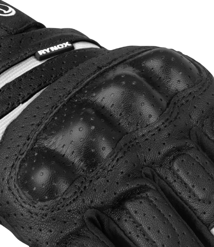 RYNOX AIR GT SP GLOVE (Black White) - AlwaysRiding