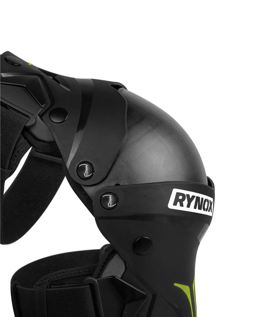 RYNOX BASTION BIONIC KNEE GUARD (Black Hi-Viz Green) - AlwaysRiding