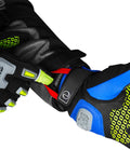RYNOX GRAVEL DUALSPORT GLOVE (Hi-Viz GreenBlue) - AlwaysRiding
