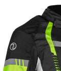 RYNOX TORNADO PRO 4 JACKET (Black Hi-Viz Green) - AlwaysRiding