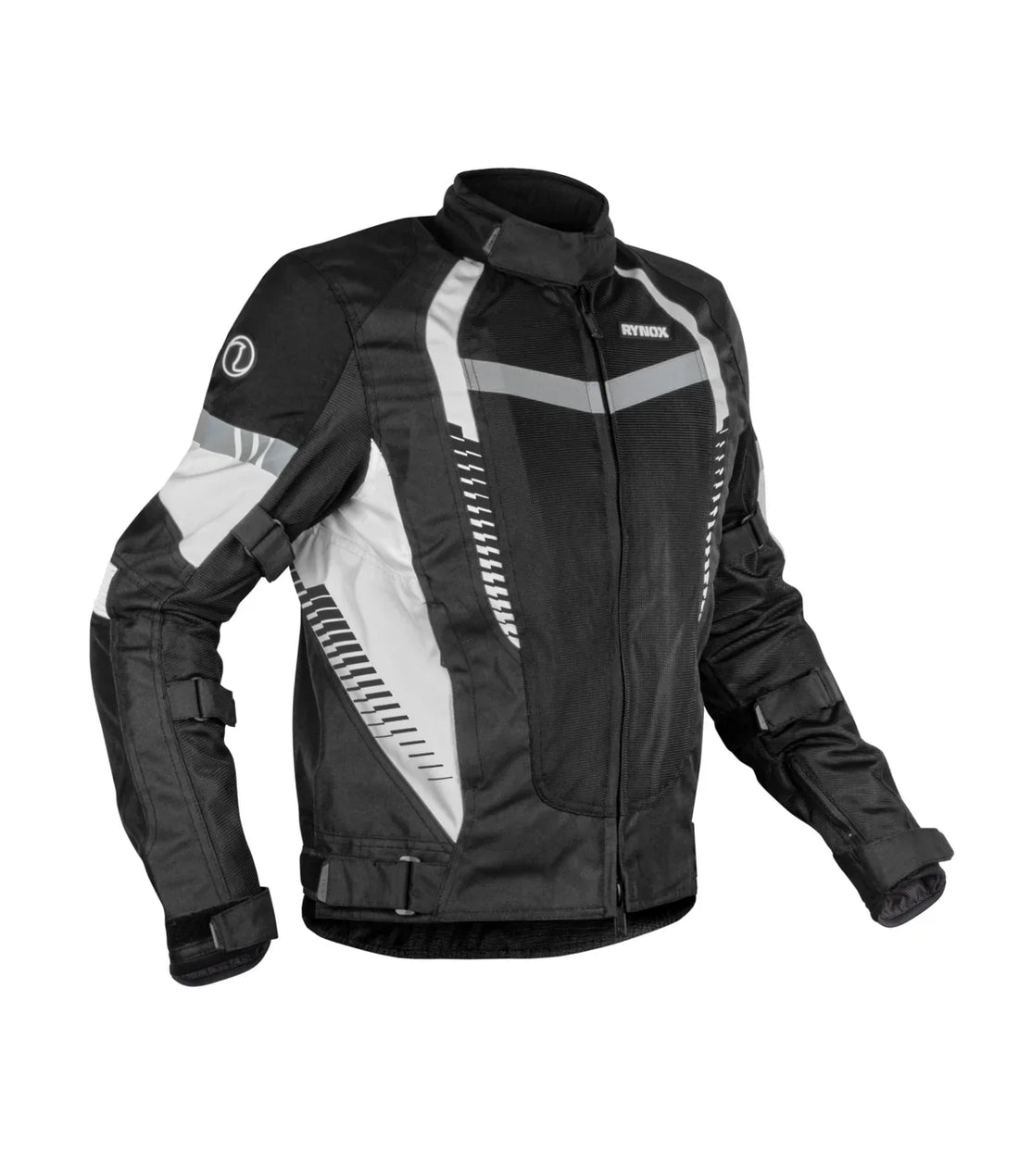 RYNOX TORNADO PRO 4 JACKET (Black White) - AlwaysRiding