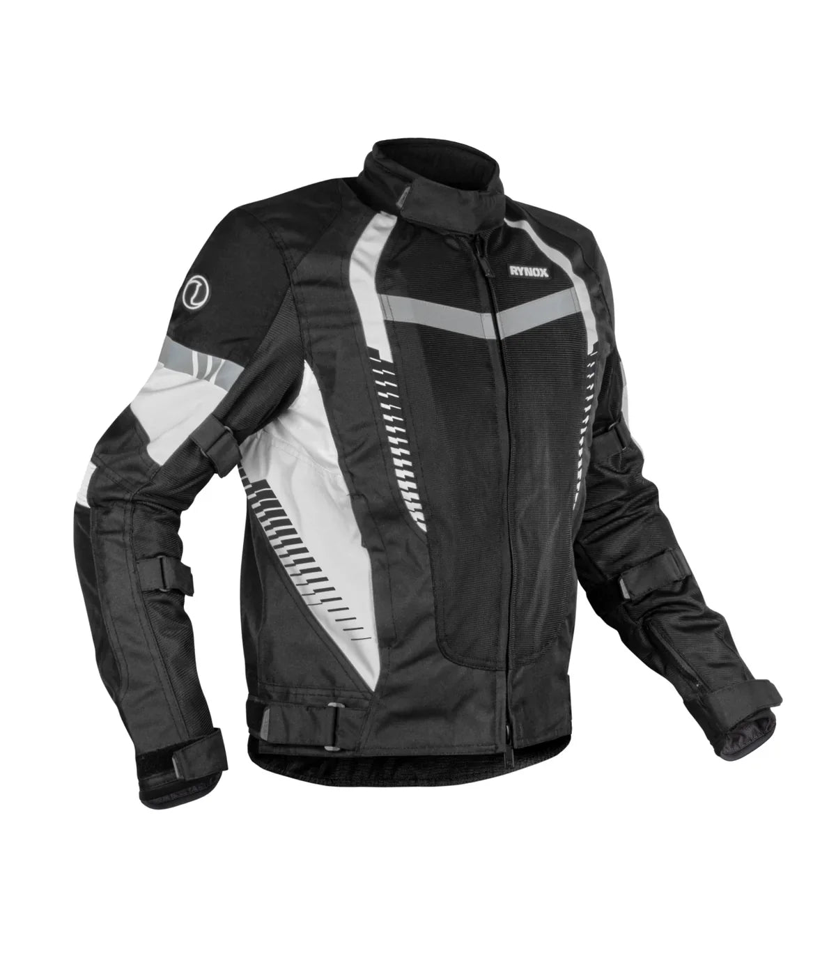 RYNOX TORNADO PRO 4 JACKET (Black White) - AlwaysRiding