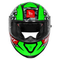 MT THUNDER 3 SV PRO SERGIO GARCIA HELMET (Gloss Green Black) - Always Riding