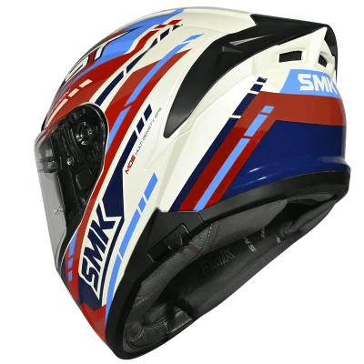 SMK TYPHOON SPORTS TOURER HELMET GL135 (Gloss White Red)