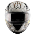 AXOR APEX SEADEVIL HELMET (Gloss White Gold) - AlwaysRiding