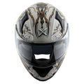 AXOR APEX SEADEVIL HELMET (Gloss White Gold) - AlwaysRiding