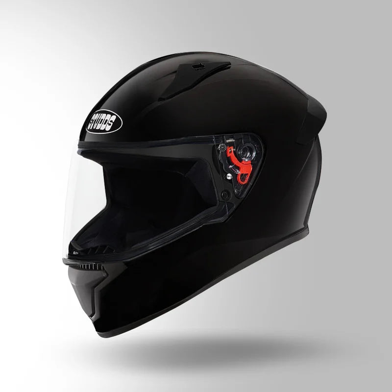 STUDDS THUNDER SOLID HELMET (Gloss Black) - Main Image