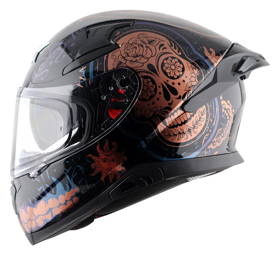 AXOR APEX TRANCE HELMET (Gloss Black Gold) - AlwaysRiding