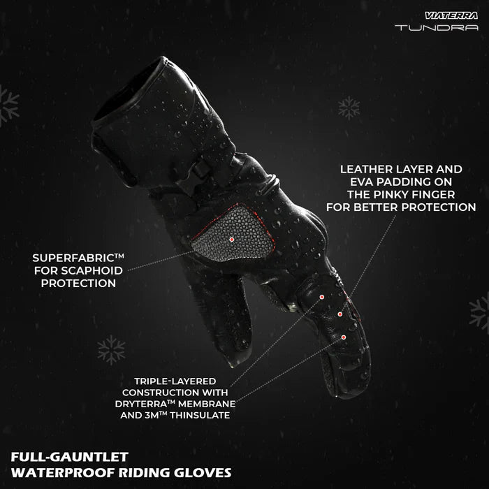 VIATERRA TUNDRA - WATERPROOF/WINTER GLOVE - AlwaysRiding