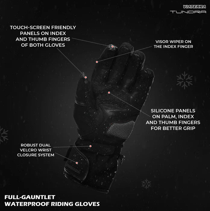 VIATERRA TUNDRA - WATERPROOF/WINTER GLOVE - AlwaysRiding