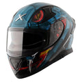 AXOR APEX VENOMOUS HELMET (Gloss Black Blue) - AlwaysRiding