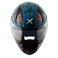 AXOR APEX VENOMOUS HELMET (Gloss Black Blue) - AlwaysRiding