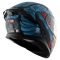 AXOR APEX VENOMOUS HELMET (Dull Black Blue) - AlwaysRiding
