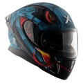AXOR APEX VENOMOUS HELMET (Dull Black Blue) - AlwaysRiding