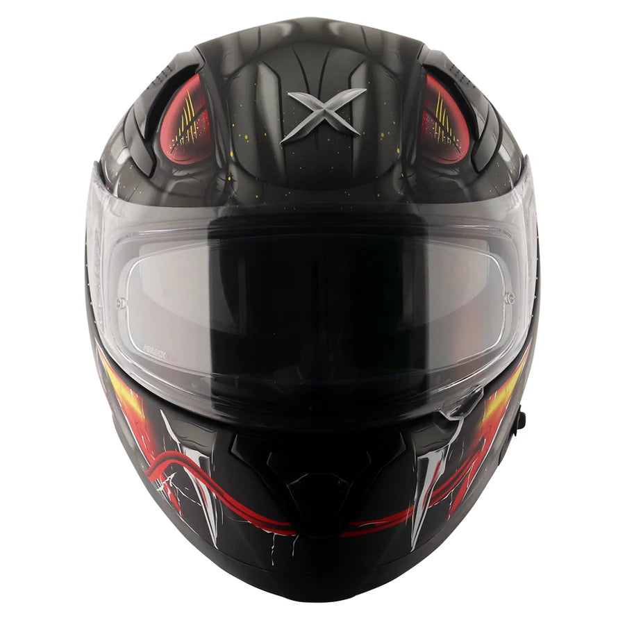 AXOR APEX VENOMOUS HELMET (Dull Black Grey) - AlwaysRiding