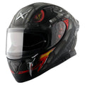 AXOR APEX VENOMOUS HELMET (Dull Black Grey) - AlwaysRiding
