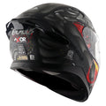 AXOR APEX VENOMOUS HELMET (Dull Black Grey) - AlwaysRiding