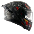 AXOR APEX VENOMOUS HELMET (Dull Black Grey) - AlwaysRiding
