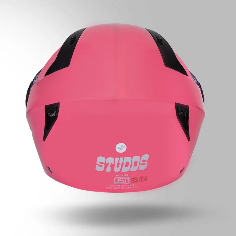 STUDDS VOGUE HELMET (Gloss Pink)