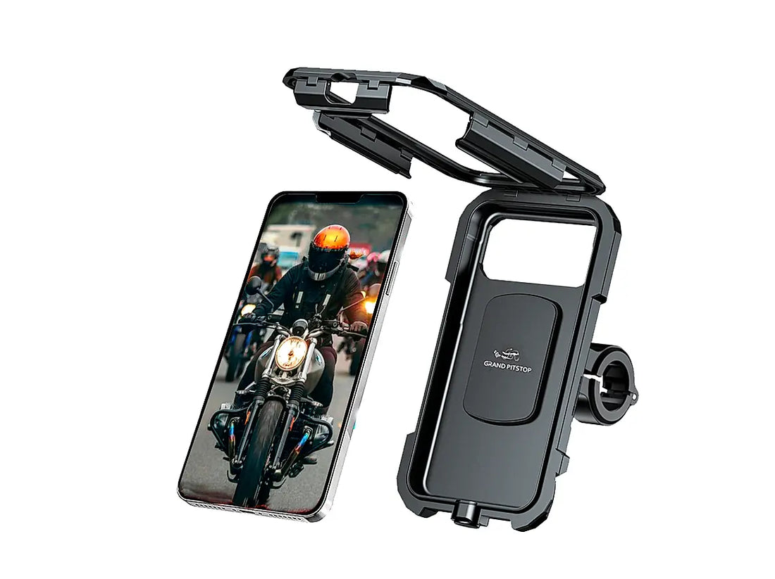 GPS Waterproof Mobile Holder Handlebar Mount - Black - AlwaysRiding