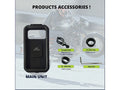 GPS Waterproof Mobile Holder Handlebar Mount - Black - AlwaysRiding