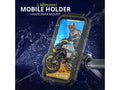 GPS Waterproof Mobile Holder Handlebar Mount with 15W Wireless Charger - Black - AlwaysRiding