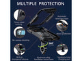 GPS Waterproof Mobile Holder Handlebar Mount with 15W Wireless Charger - Black - AlwaysRiding