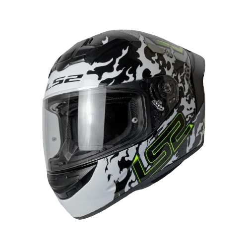 LS2 FF352 ROOKIE ANTARS HELMET (Gloss Black White)