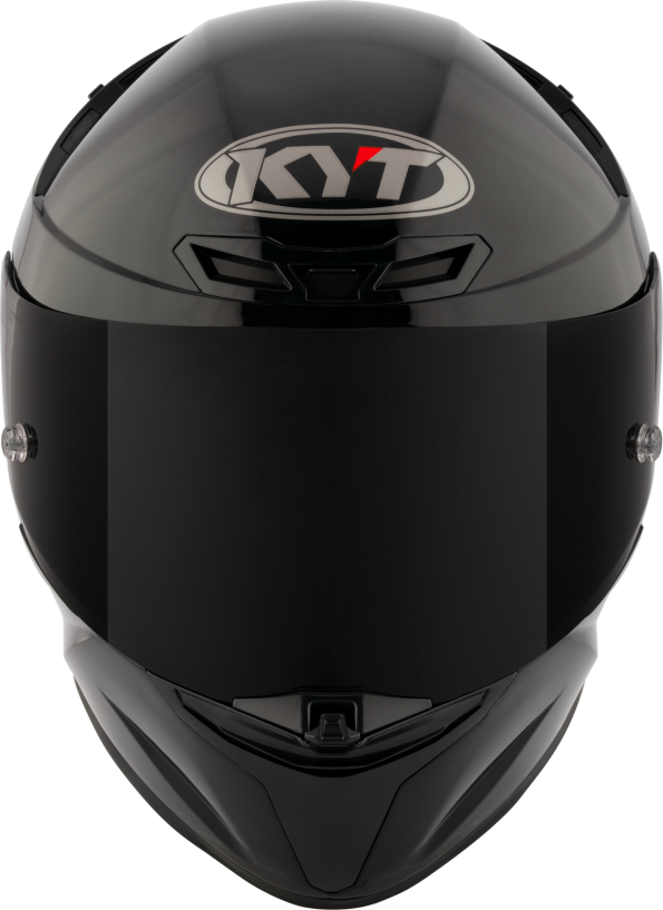 KYT TT-REVO PLAIN HELMET (Gloss Black)
