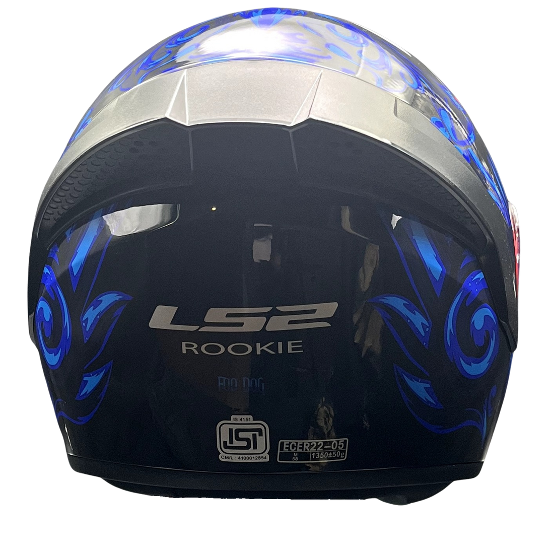 LS2 FF352 ROOKIE FOO DOG HELMET (Gloss Blue Red) - Always Riding