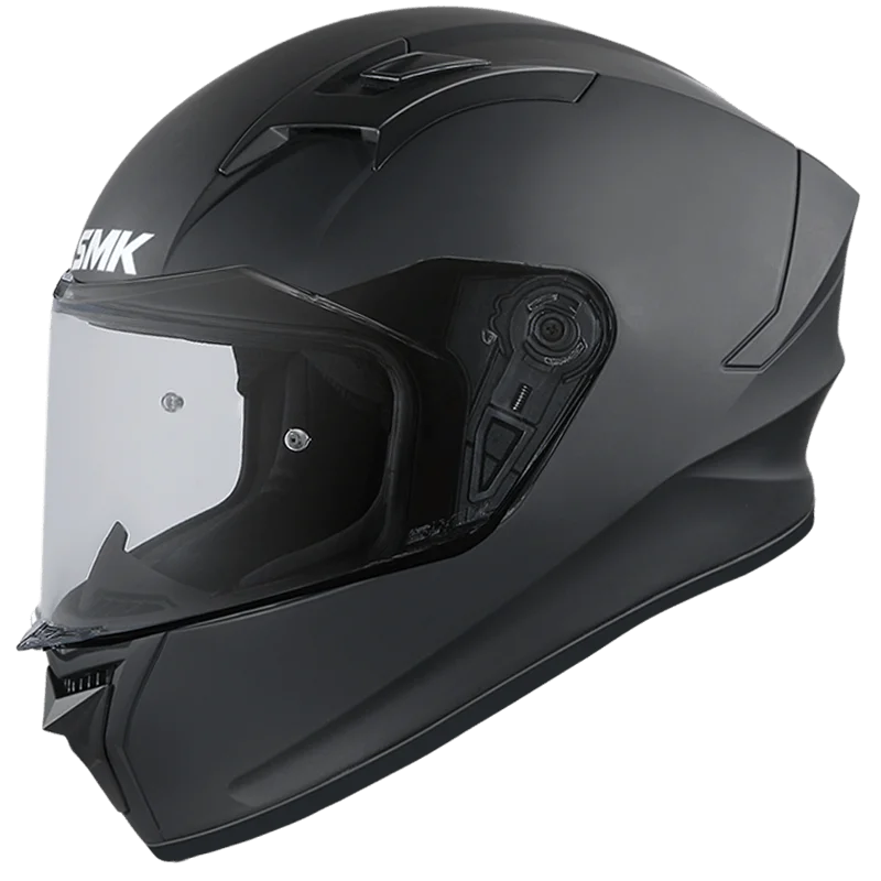 SMK STELLAR UNICOLOR HELMET MA200 (Matt Black) - AlwaysRiding