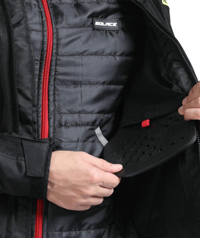 SOLACE RIVAL URBAN JACKET V3.0 (Black Neon) - AlwaysRiding