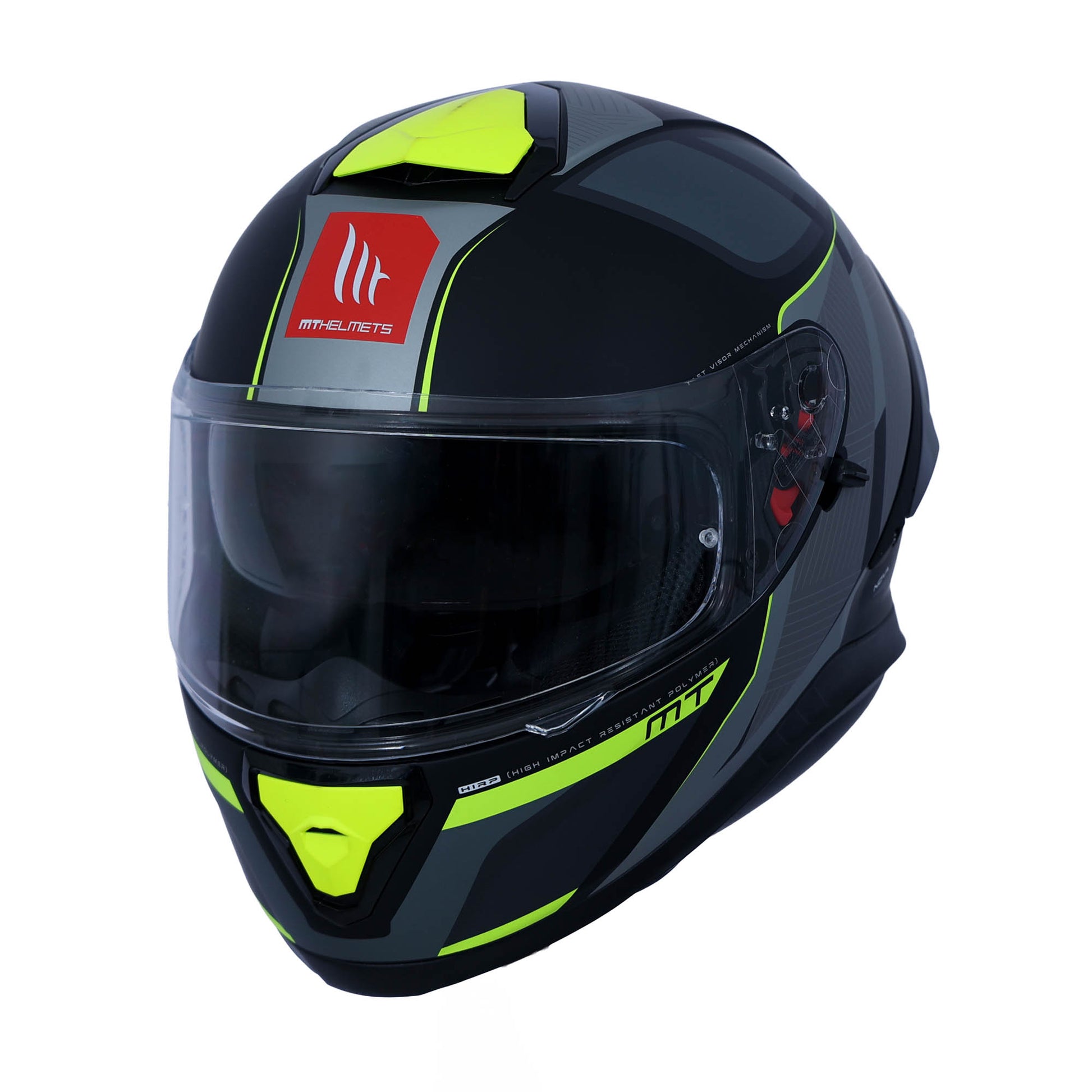 casco mt helmets thunder 3 MT THUNDER 3 SV PRO NOVA HELMET (Matt Black Neon)