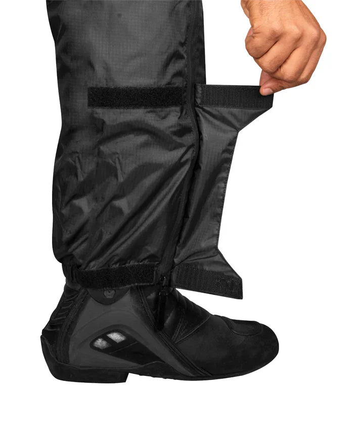 RYNOX H2GO PRO RAIN PANTS (Black Hi-Viz Green) - AlwaysRiding