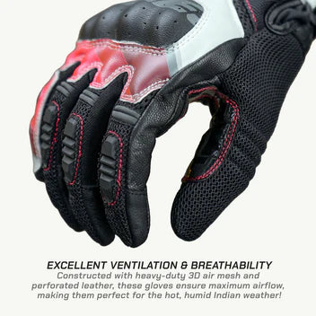 VIATERRA HOLESHOT PRO GLOVE (Black) - Always Riding