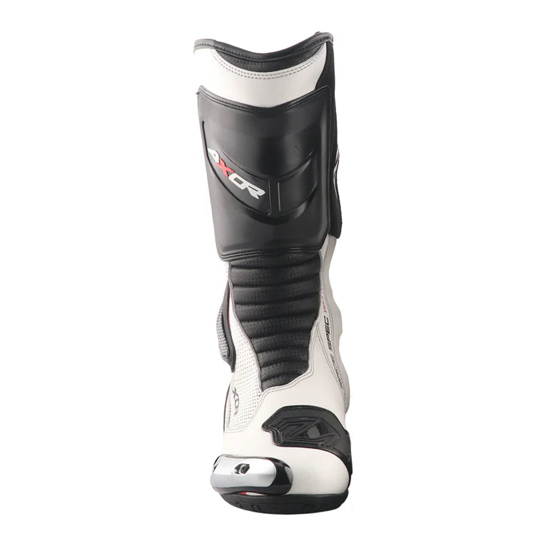 AXOR RACER TEC RIDING BOOTS (Black White Red)