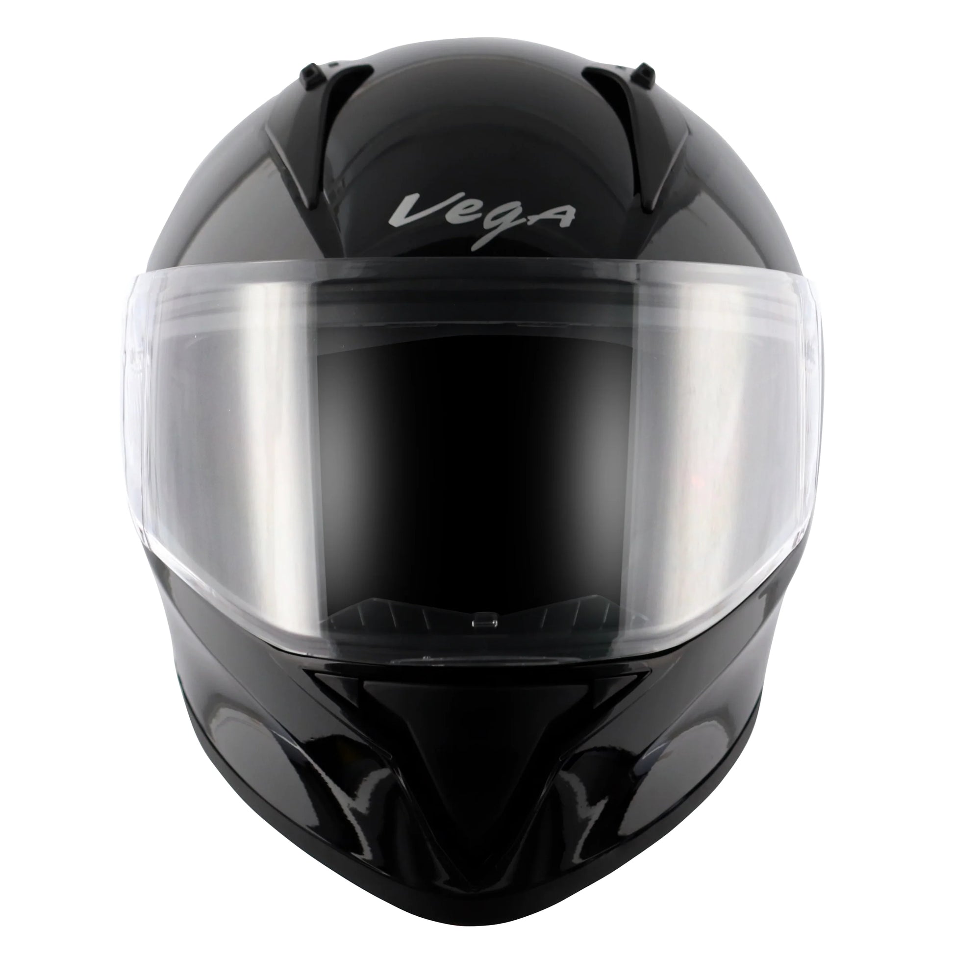 VEGA BOLT SOLID HELMET (Gloss Black) - Always Riding
