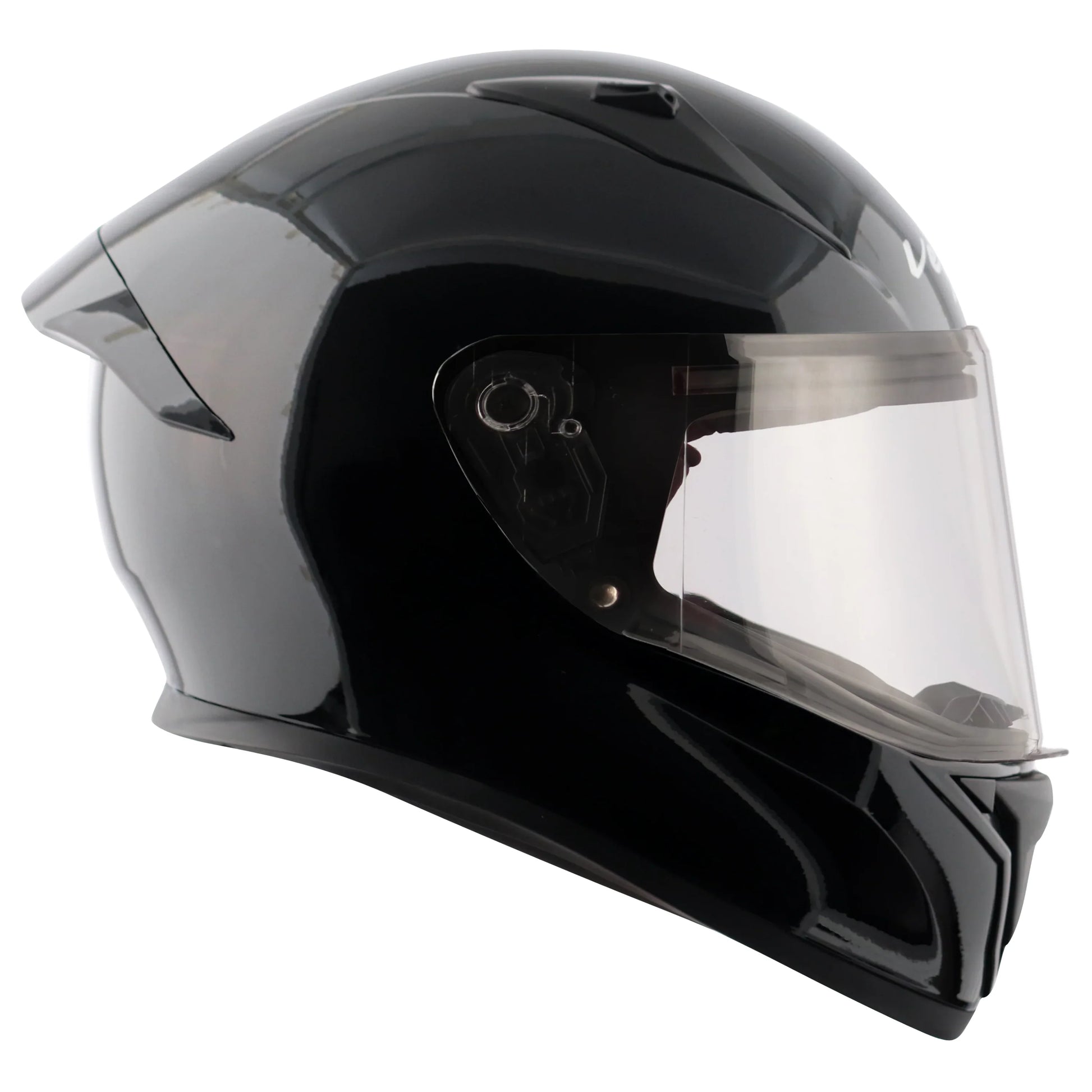 VEGA BOLT SOLID HELMET (Gloss Black) - Always Riding