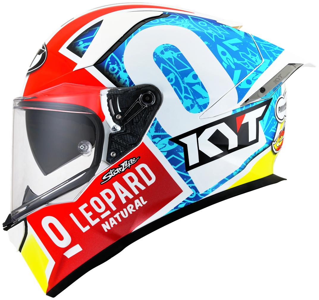 KYT R2R PRO FOGGIA MISANO 2021 REPLICA (Gloss Red Blue)