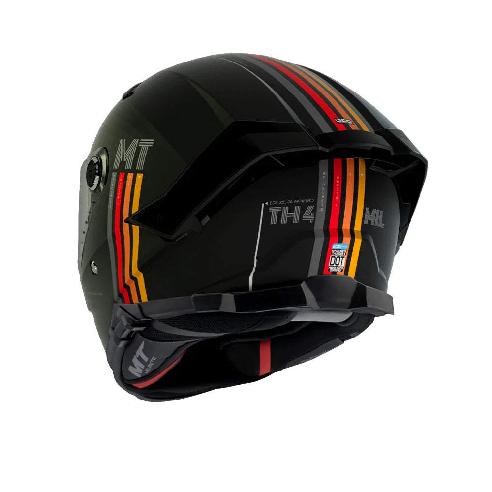 MT THUNDER 4 SV A11 MIL HELMET (Gloss Black)
