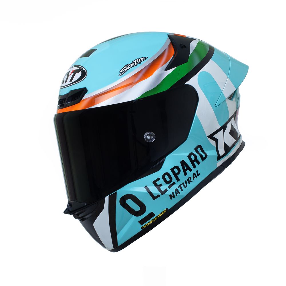 KYT TT-REVO LEOPARD INDIA EDITION HELMET (Gloss Blue)