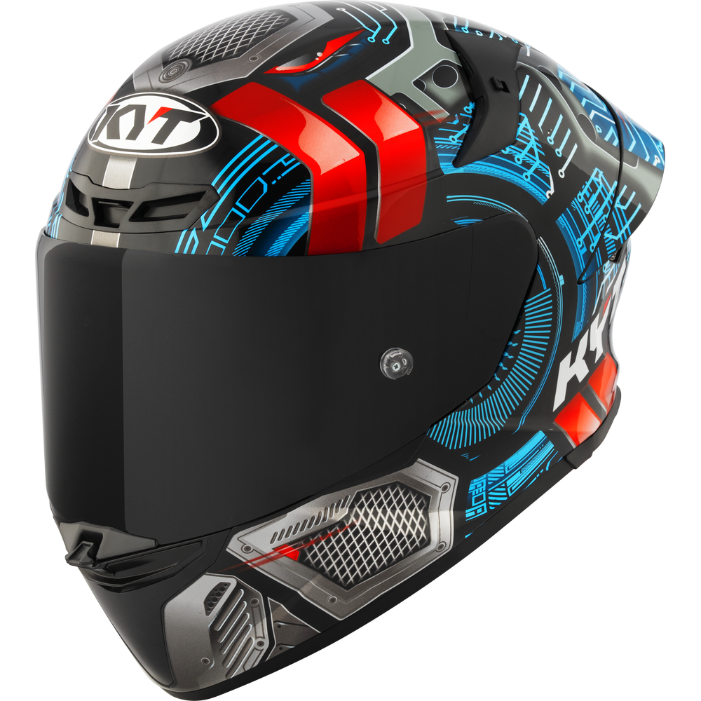 KYT TT-REVO SYNCHROTRON HELMET (Gloss Blue)