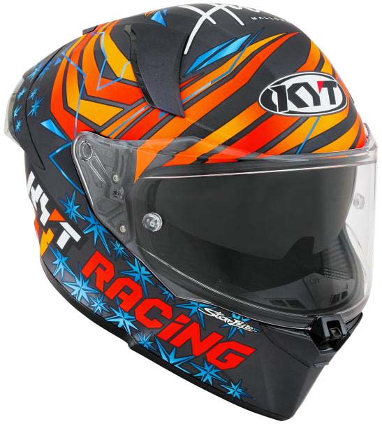 KYT R2R PRO FERNANDEZ 2022 REPLICA HELMET (Matt Orange)