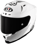 KYT STRIKER 2V LIVERY HELMET (Gloss Black White) - Always Riding